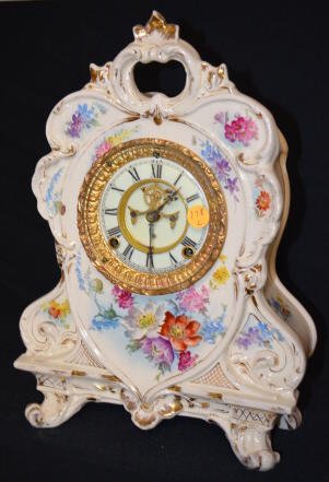 Ansonia Royal Bonn No. 504 La Villa China Clock — Antique Clocks Price Guide