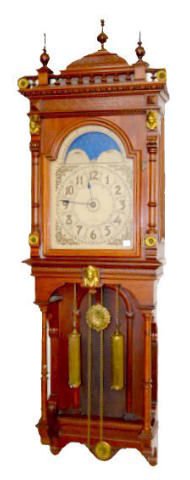 Seth Thomas Jupiter Two-Weight Wall Clock — Antique Clocks Price Guide