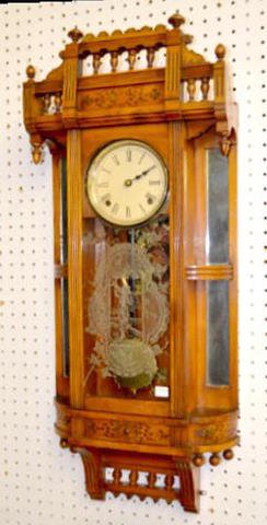 Ansonia ÓReflectorÒ Mirror Side Wall Clock — Antique Clocks Price Guide