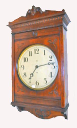 Antique B.O. Master Gallery Clock — Antique Clocks Price Guide