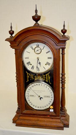 Southern Calendar Clock Co. Fashion No. 4 — Antique Clocks Price Guide