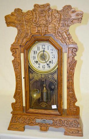 New Haven ÓNorickÒ 8 Day T&amp;S Short Clock — Antique Clocks Price Guide