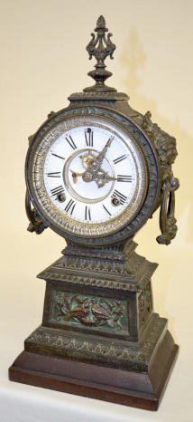 Ansonia Open Escapement 8 Day Clock — Antique Clocks Price Guide