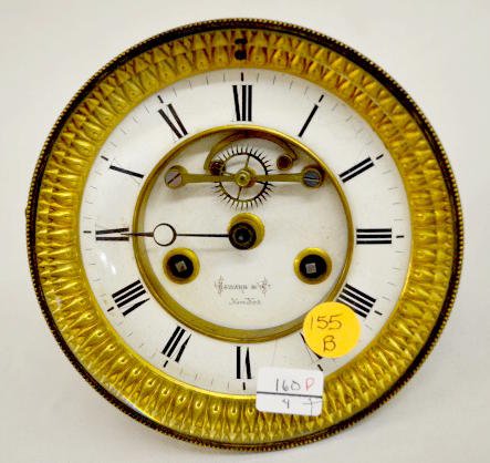 Signed E Howard Dial With Marti Movement — Antique Clocks Price Guide