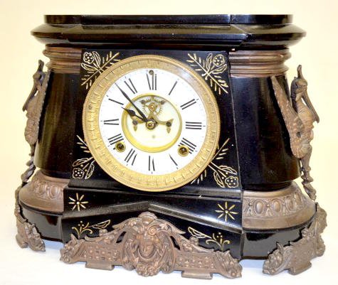 Ansonia ÒPompeiiÓ Antique Shelf Clock — Antique Clocks Price Guide