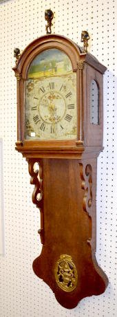 Antique Dutch Hood 1 Weight Wall Clock — Antique Clocks Price Guide