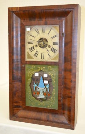 Silas B. Terry 2 Weight Ogee Shelf Clock — Antique Clocks Price Guide