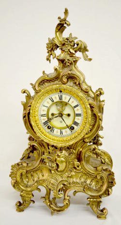 Ansonia ÒMajesticÓ Ornate Shelf Clock — Antique Clocks Price Guide