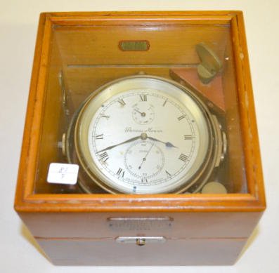 Thomas Mercer Antique Boxed Chronometer — Antique Clocks Price Guide