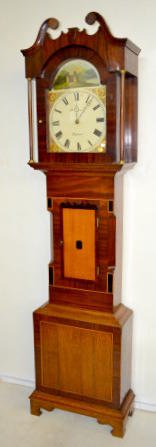Wm. Terry, Masham, England Tall Case Clock — Antique Clocks Price Guide