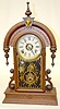 E. N. Welch ÒParisianÓ Walnut Shelf Clock