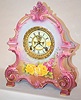 Ansonia Royal Bonn La Bretagne China Clock