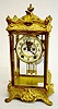 Antique New Haven Crystal Regulator Clock, ÓThoreauÒ