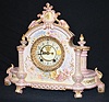 Ansonia Royal Bonn La Champagne China Clock