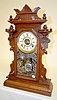 Waterbury Walnut Mantel Clock