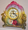 Ansonia Royal Bonn La Charny China Clock