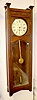 E. Howard & Co. Mission Oak Wall Regulator Clock