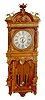 Waterbury Augusta Oak Wall Clock