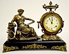 New Haven ÓClothoÒ Icon Statue Clock