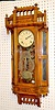 Ansonia ÓReflectorÒ Mirror Side Wall Clock