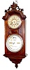 Ithaca Double Dial Calendar Clock