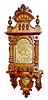Ornate German Free Swinger Wall Clock