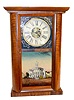 C. & N. Jerome Hollow Column Shelf Clock, 2 Wt.