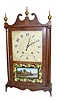 Wadsworth, Lounsburg & Turner Pillar & Scroll Clock