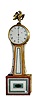 Elmer O. Stennes Weight Banjo Clock