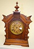 Ansonia Walnut ÒTorontoÓ Cabinet Clock