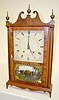 Eli Terry Pillar & Scroll Clock w/Wood Works