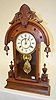 New Haven Walnut ÒErbeÓ Parlor Clock