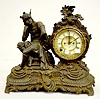 Ansonia ÓHermesÒ Metal Statue Clock