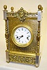 Seth Thomas Metal & Brass Shelf Clock