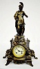 Ansonia Figural Statue Clock of Roman Soldier