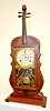 Seth Thomas Violin Figural Shelf Clock
