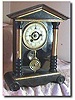 German Shelf Clock W/alarm